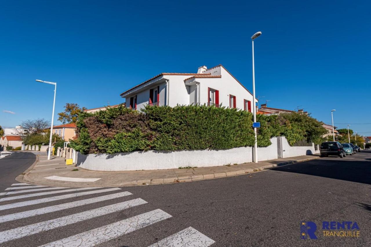 Villa Catalane I 200 M I Terrasse 20 M I Jardin Perpignan Exterior foto